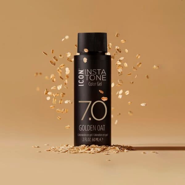 7.20Golden-Oat-2 I.c.o.n. Insta Tone Gėliniai Plaukų Dažai - Image 6