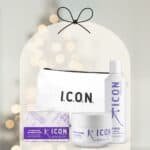 I.C.O.N. Drėkinantis rinkinys su kietuoju šampūnu