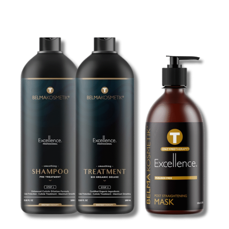 Excellence Bio Organic – enzimų glotninamoji - tiesinamoji procedūra