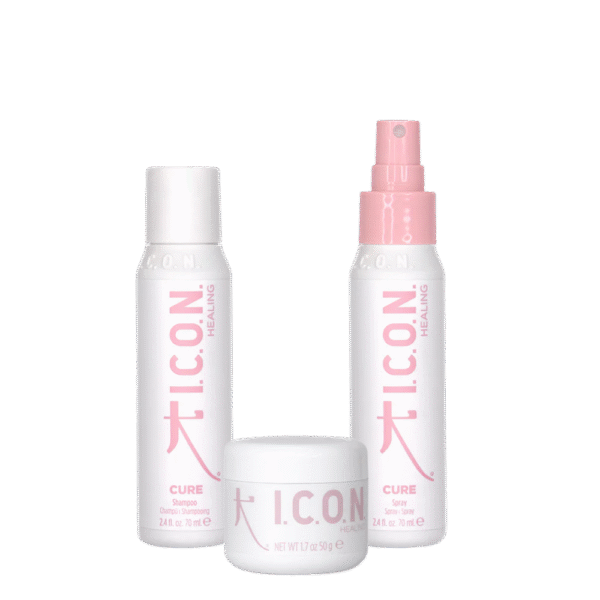 Cure Rinkinys Mini Cure Plaukų Atkūrimo Ir Drėkinimo Rinkinys