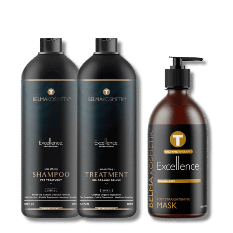 Excellence Bio Organic – enzimų glotninamoji - tiesinamoji procedūra