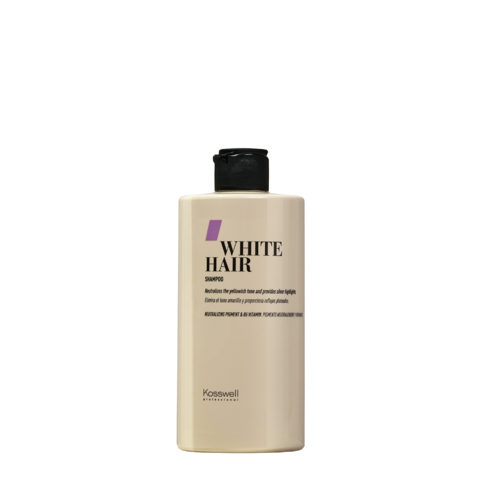 White hair 500ml Geltonumą neutralizuojantis šampūnas white hair 500ml. Image 1