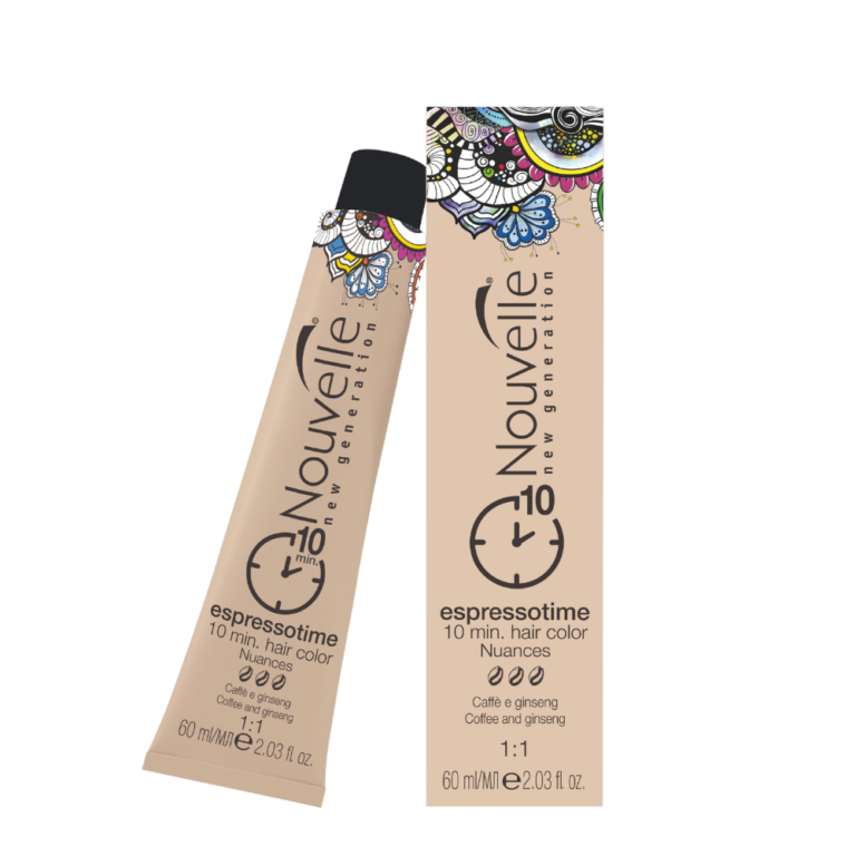 Nouvelle Espresso Time Color – greito poveikio (10 min.) ilgalaikiai plaukų dažai
