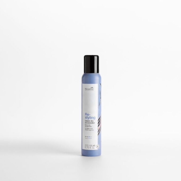 Nouvelle Re-Styling Quick Dry Accelerator – džiovinimą greitinantis purškiklis blizgesiui